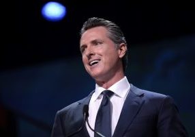 California Gov. Gavin Newsom announced guidelines allowing low-risk retail and industrial facilities to reopen starting Friday. (Gage Skidmore/Flickr)